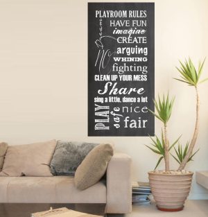 Play room rules - nursery printable (3 options)