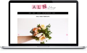 Shop for flowers Template