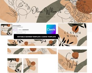 Blog Header, websites header, Etsy banner-id02