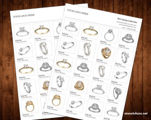 Product Line Sheet - id09 -Word+Photoshop+Canva template