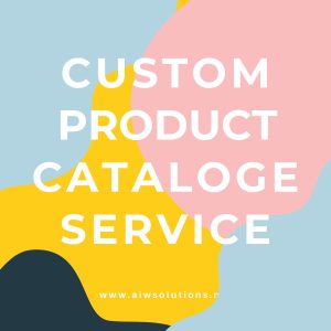 Custom product catalogue
