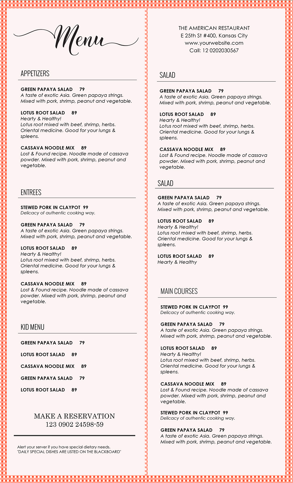 Design & Templates, Menu Templates ,Wedding Menu , Food Menu ,bar menu ...