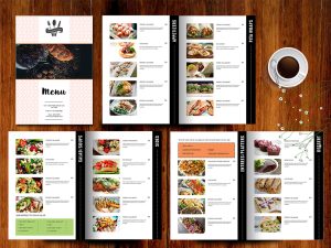 restaurant Menu Template, Food menu template, Sushi Menu template, Canva Menu Template - id11