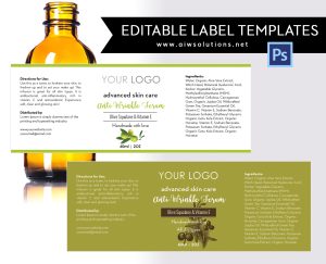 Olive Serum Label ID15