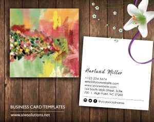 Square Business Card - ID45