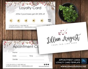 free Coffee club card - ID04