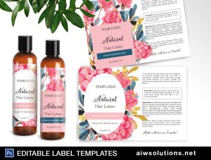 80z Label Template ID44