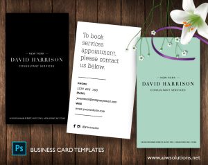 Minimalist Business Card - ID52