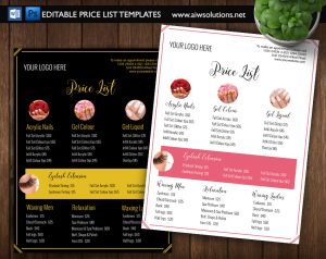 Price list - ID01
