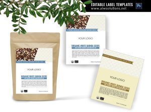 Pouch Label Template ID72