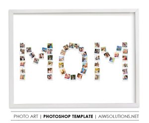 Mom Photo Collage template