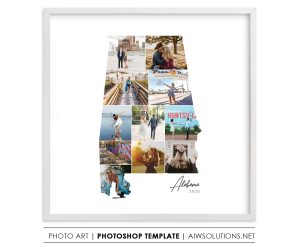Alabama photo collage template ID40