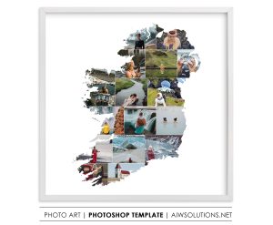 IRELAND photo Collage Template