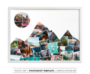 Adventure Mountain photo collage