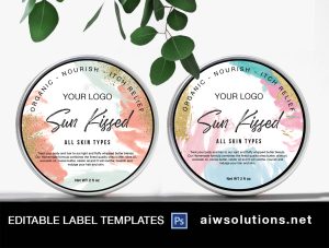 Circle Label template ID91