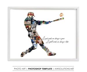 Baseball Photo Collage