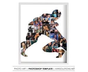 WRESTLING photo collage-ID 122