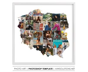 Poland Photo Collage Template -id134