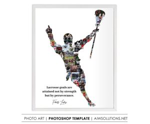 Lacrosse Photo Collage