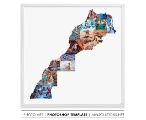 Morocco photo Collage Template