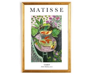 Gold fish Matisse Poster