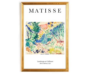 Landscape At Collioure Matisse Poster