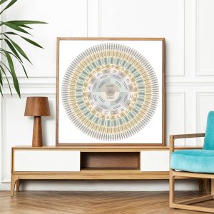 9 generations family tree -Editable Canva Circle family tree template - Genealogy template, DIY Family Tree ID15