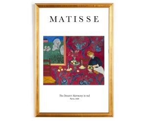 Harmony In Red Matisse Poster