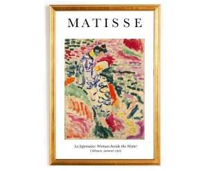 woman beside the water Matisse Poster
