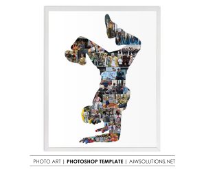 Hip-Hop Dancing Boy Photo Collage Template, handstand hip hop boy photo collage-ID269