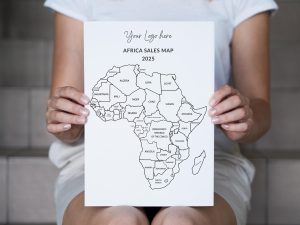 Editable Canva Africa sales map coloring page, Africa road trip map, Africa Travel Map Tracker, Africa Sales Map, Africa tracker sale map