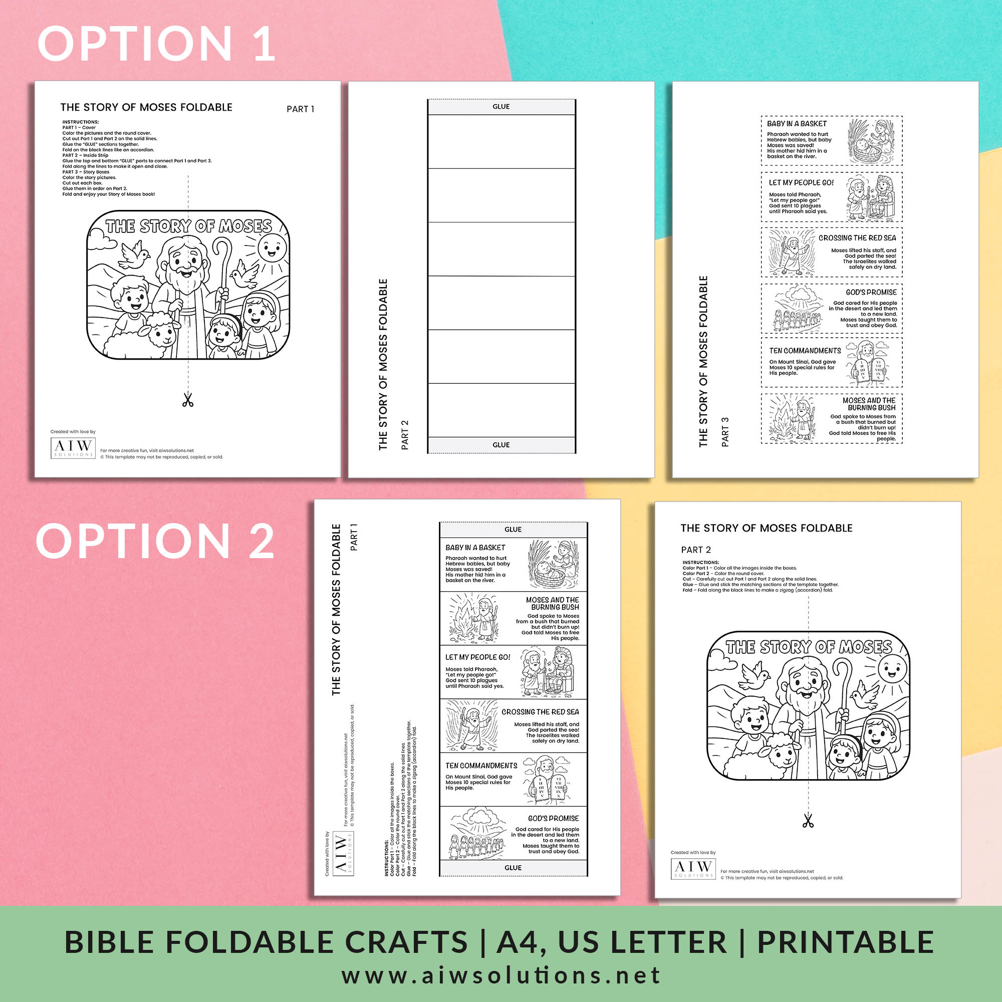 Bible craft for kid on sunday